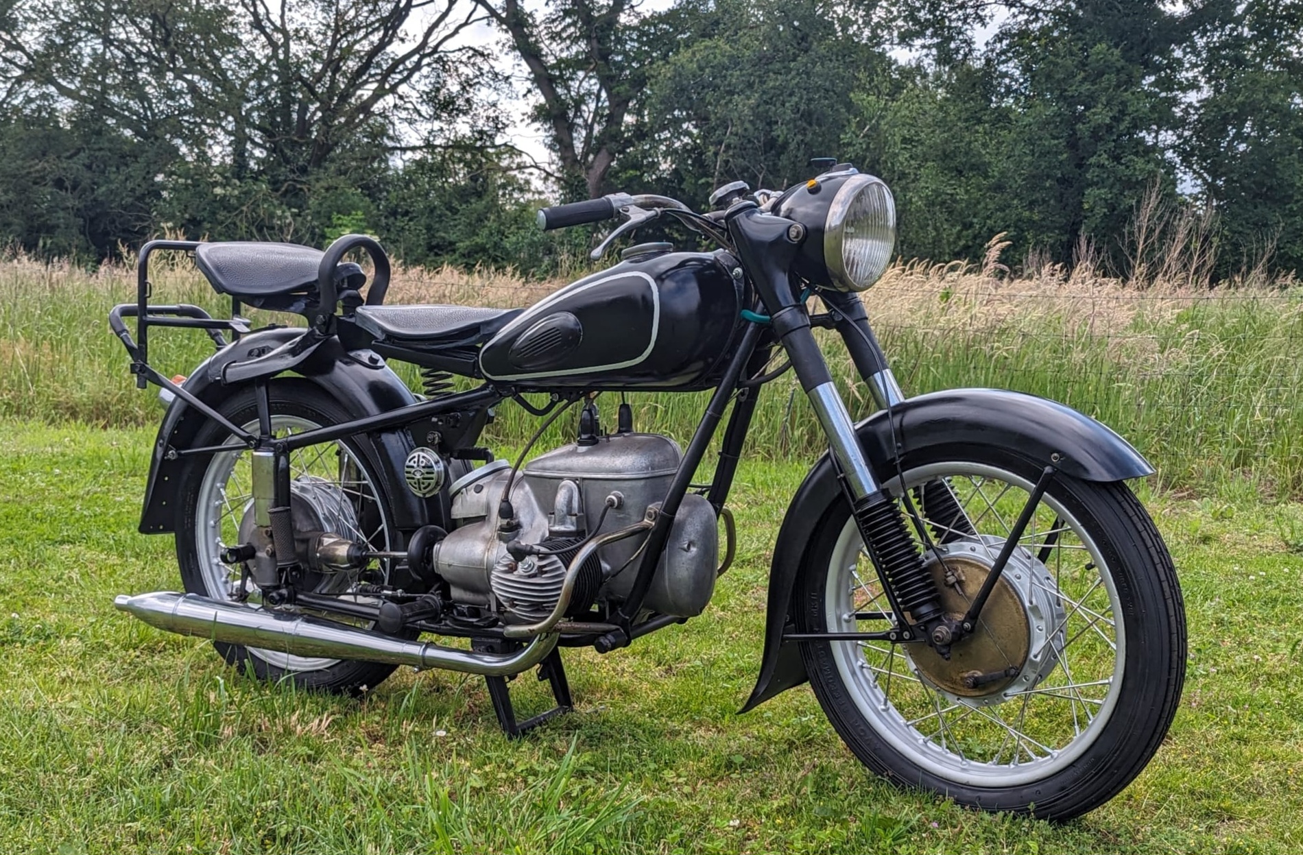 IFA MZ Bk350 two stroke boxer Twin 1955 german papers | Dutch Lion ...